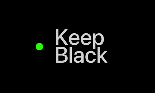 Keep Black Icon